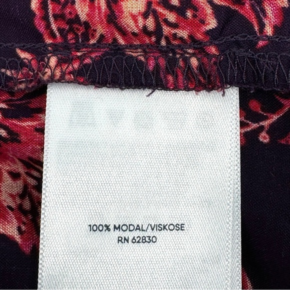 NWT LANDS’ END Floral Kaftan Cover-up Mini Dress - Picture 11 of 14